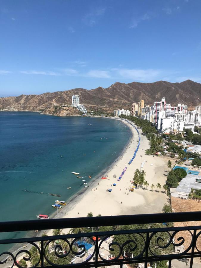 Espectacular Vista A La Playa El Rodadero Apartment Santa Marta  Exterior photo