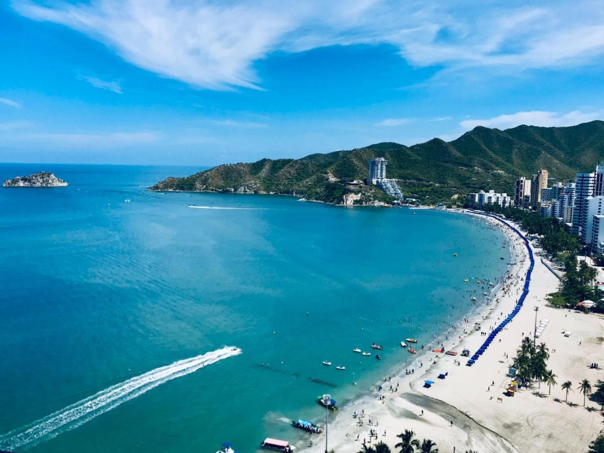 Espectacular Vista A La Playa El Rodadero Apartment Santa Marta  Exterior photo